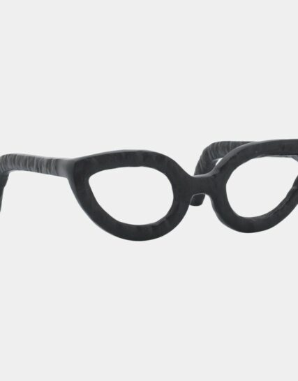 Aluminum Glasses Sculpture, Black