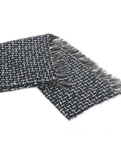 THROW jaspeado gris oscuro