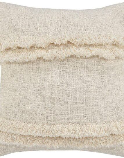 cojin texturizado beige