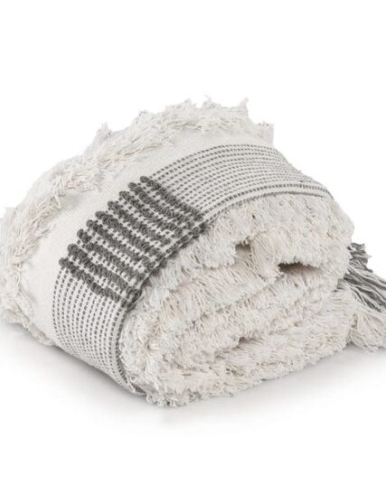 THROW color beige texturizado