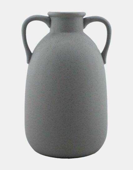 Eared Vase, Gray