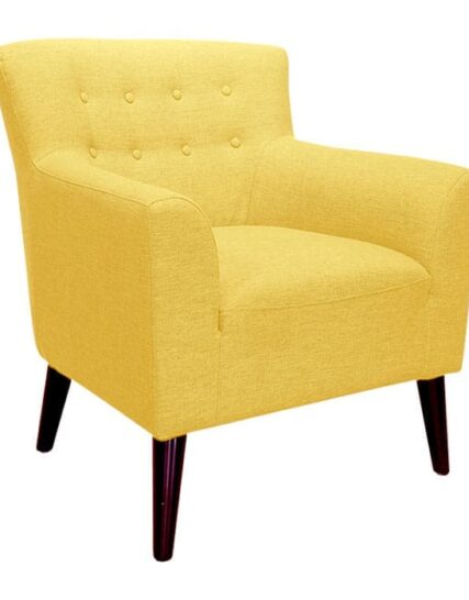 Poltrona Orchid - Amarillo Palido Tela