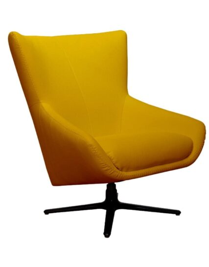 Poltrona Giratoria Hidalga - Amarillo Ocre