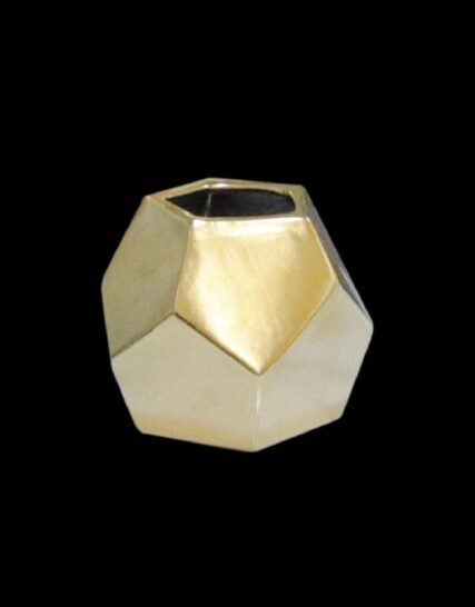 Florero Penta Gold S