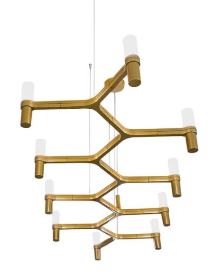 Lampara De Techo Zigzag Lux