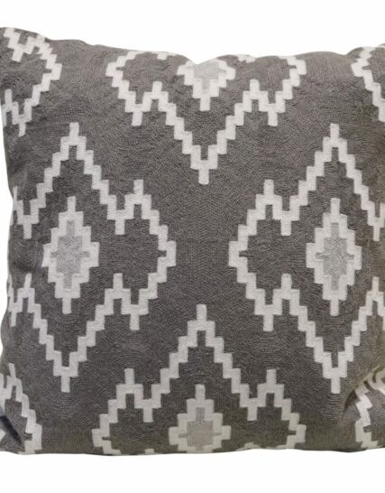 Cojin Gris Rombos Pix