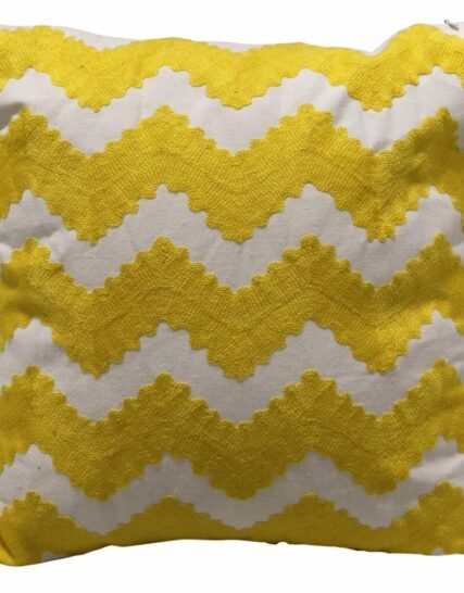 Cojin ZigZag Amarillo