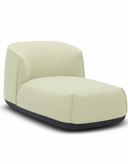Chaise Lounge Tela Fulu - Beige