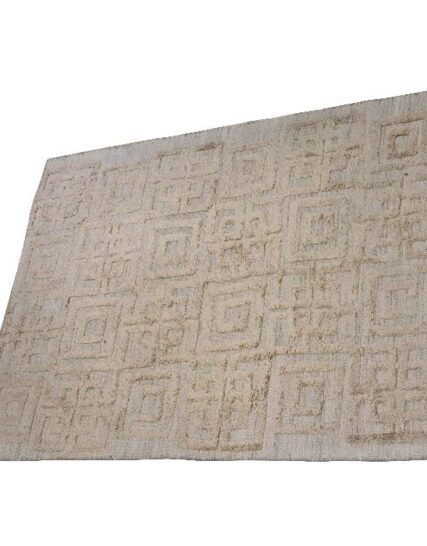 Alfombra Beige Geometrica