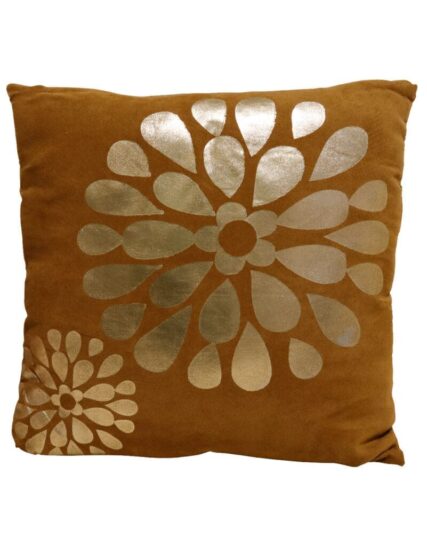 Cojin Cacki Flor Dorada