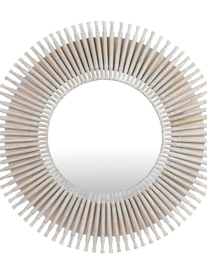 47" Cosmo Mirror, White Wash