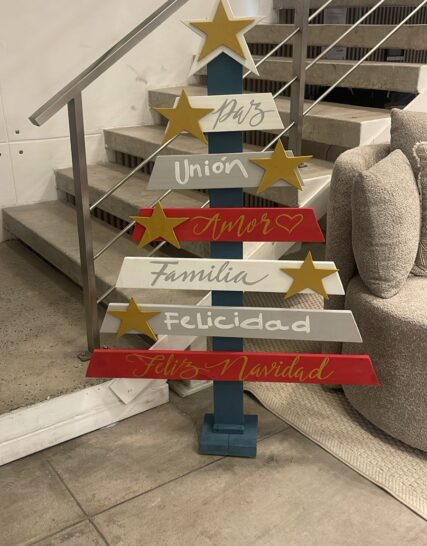 Arbol Palabras Madera