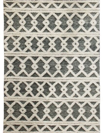 ALFOMBRA BELLA ROSE LR21704 GRAY 5`0`` X 7`0``