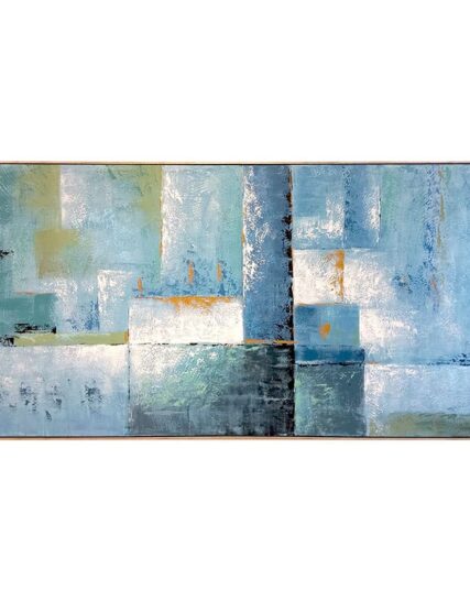 Cuadro Blue Yuxta 2m x 1m