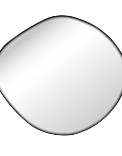 ESPEJO OVAL WAVE PINHAO VARNIZ 100 cm