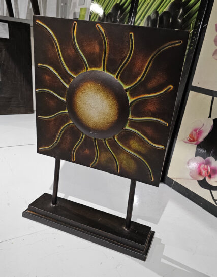 ADORNO EN METAL SOL - GS