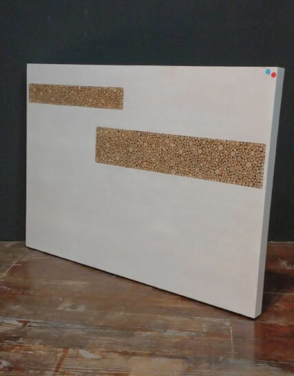 HEADBOARD FULL (AMERICA SIZE 140 CMS) WHITE WASH