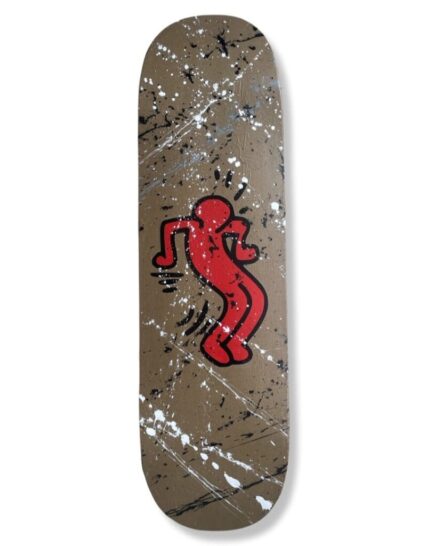 Patineta Keith Harring Rojo