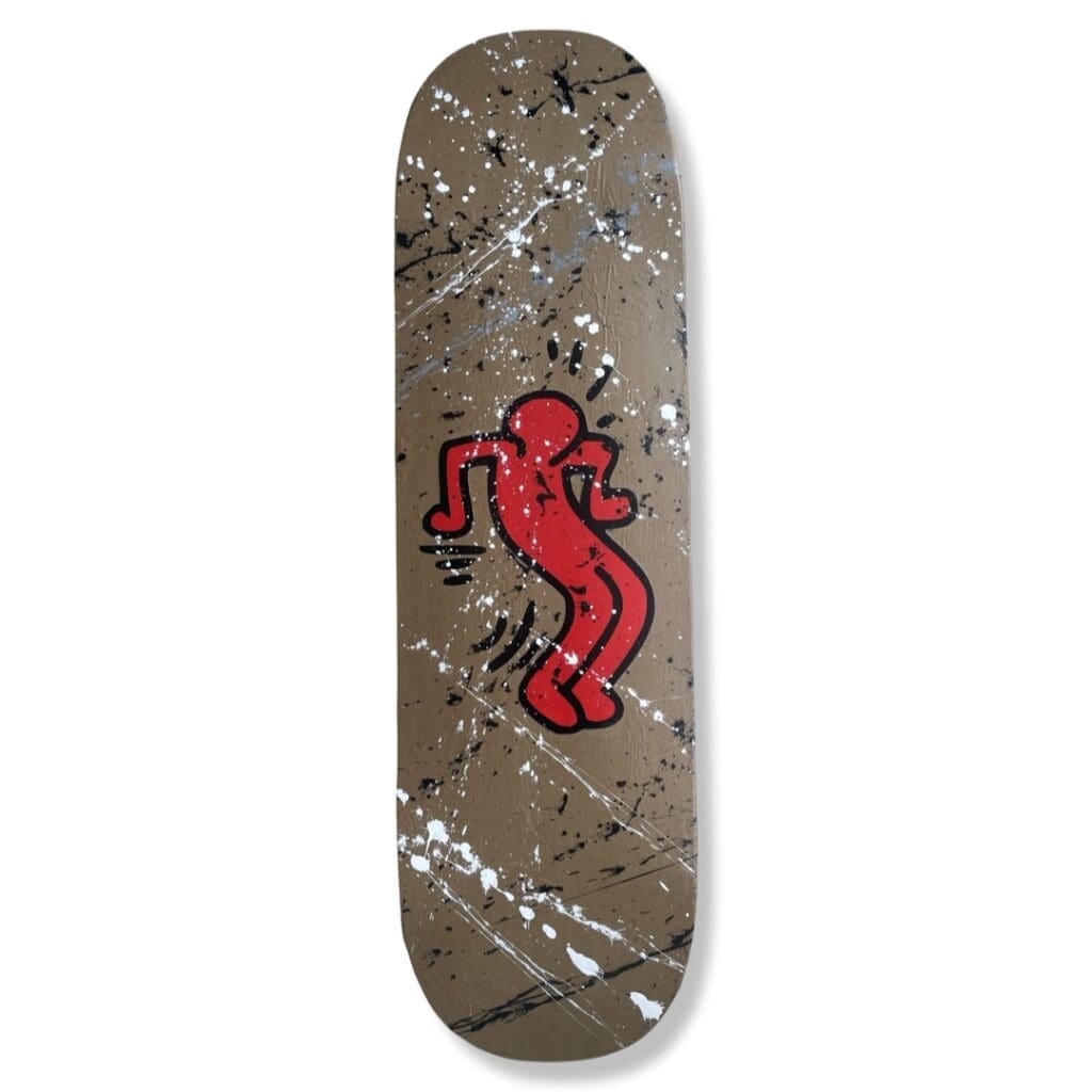 Patineta Keith Harring Rojo