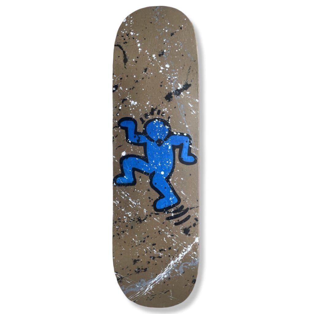Patineta Keith Harring Azul