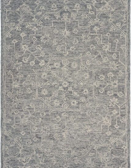 ALFOMBRA JUPITER LR81571 SILVER GREY 5`0`` X 7`0``