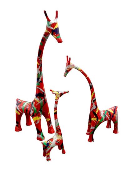 Set Jirafas Multicolor