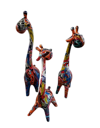 Set Jirafas Lovely Multicolor