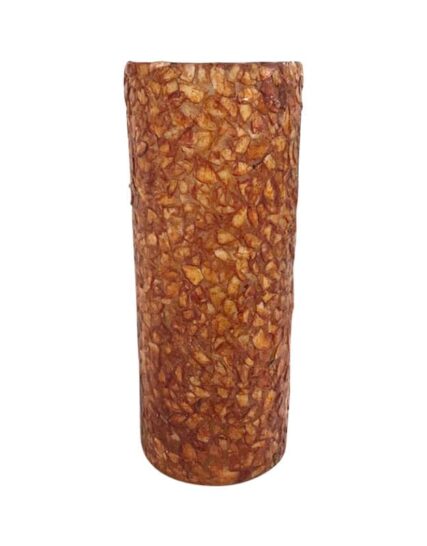 Jarrón Texture Ocre M