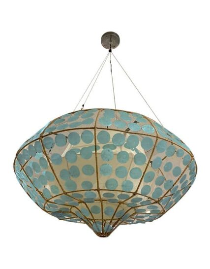 Lámpara de Techo Nacar Flakes Blue