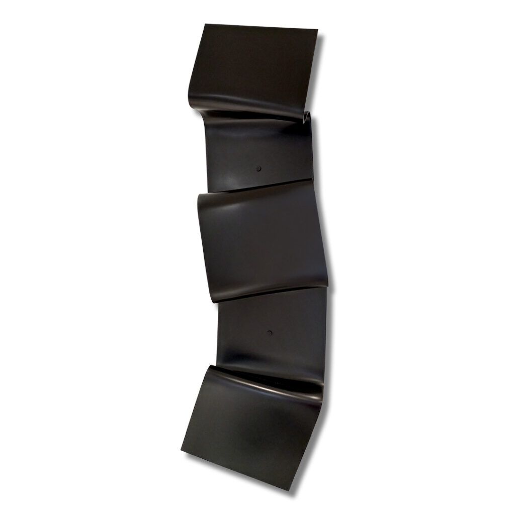 cuadro forma irregular negro