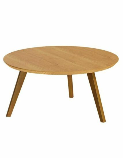 Mesa de Centro Classic: Diseño natural y circular en madera