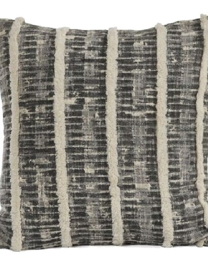 PILLOWS LR07362 GRAY 18`` X 18``