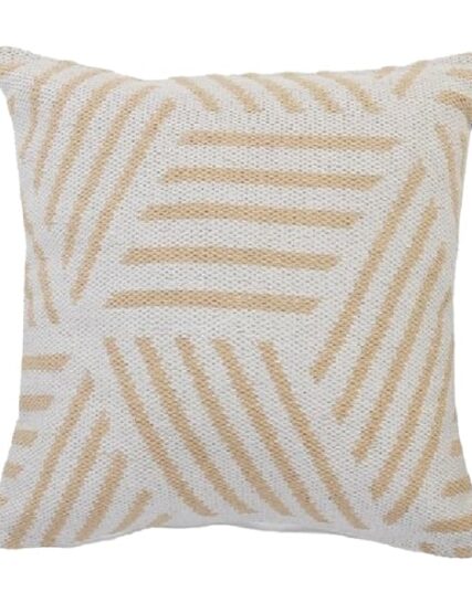 PIILLOWS LR07551 FROSTED ALMOND 20`` X 20``