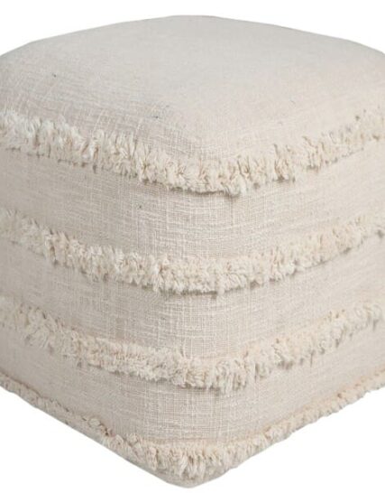 OTTOMAN fringed bucket