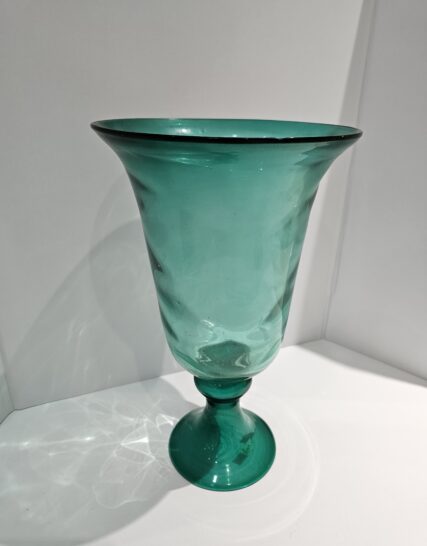 Jarron de Vidrio Verde Grande