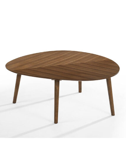 Mesa de Centro Aldor: Diseño orgánico en madera