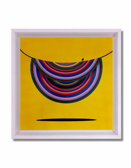 cuadro abstracto multicolor