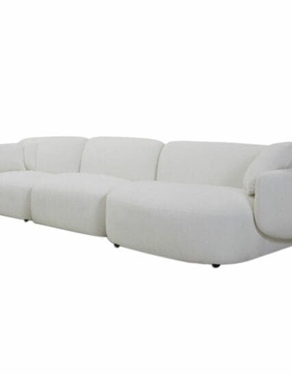 Seccional Facette 2s+chaise redondo
