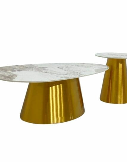 Set de Mesas Quasar: Set de mesas de mármol