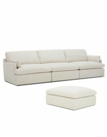 Sofá Cloudine 3S: Sofá modular contemporáneo