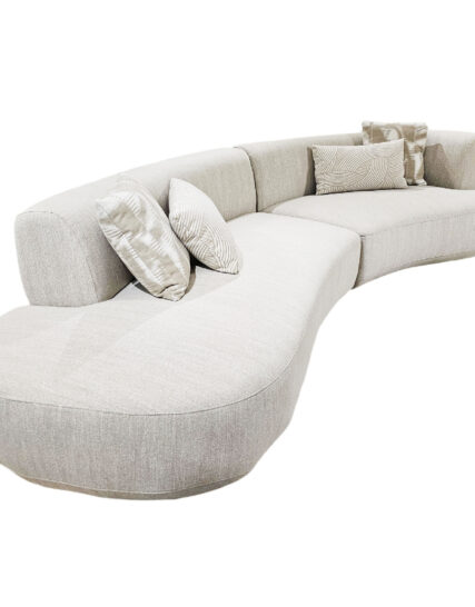 Sofá Seraphic Seccional: Sofá seccional de diseño orgánico