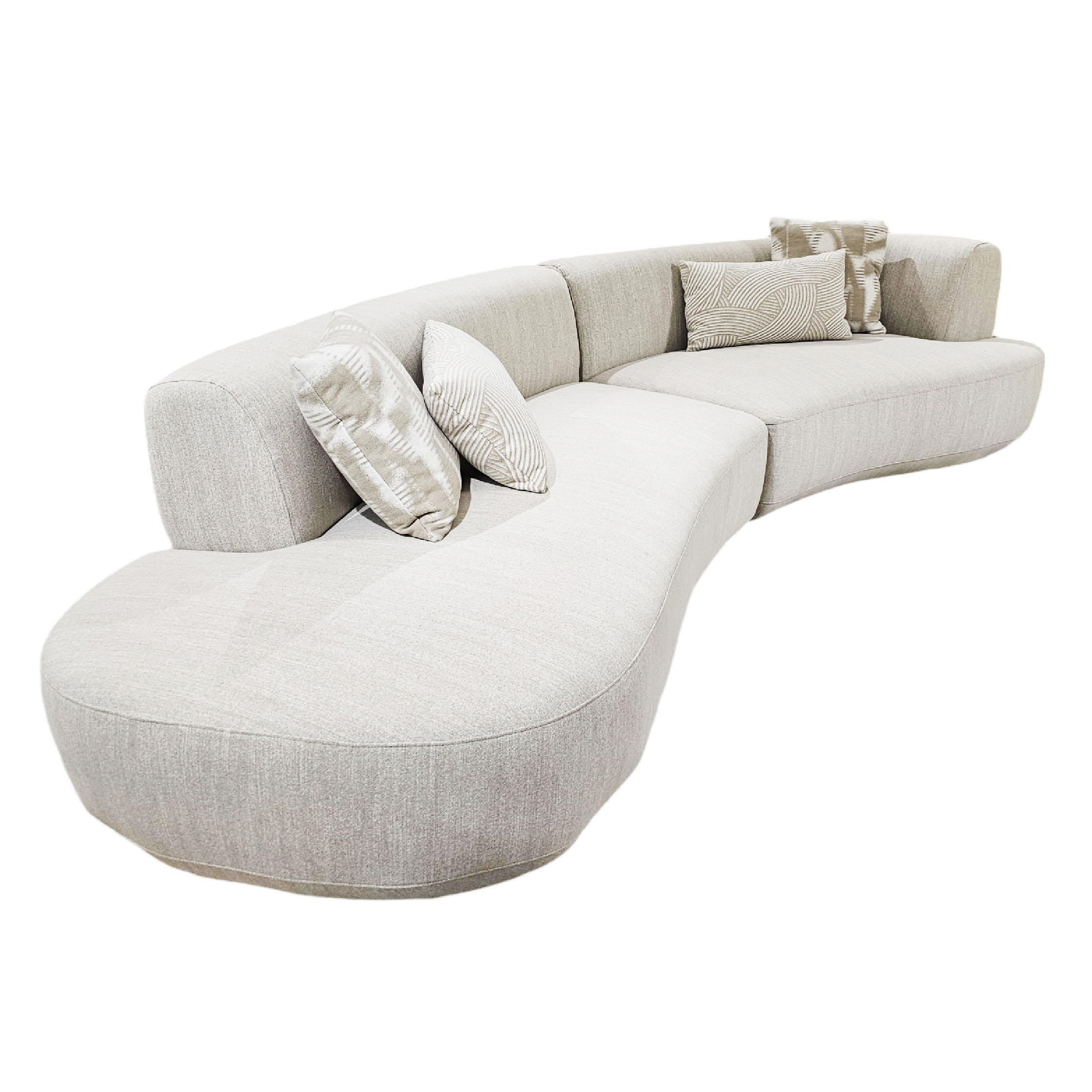 Sofá Seraphic Seccional: Sofá seccional de diseño orgánico