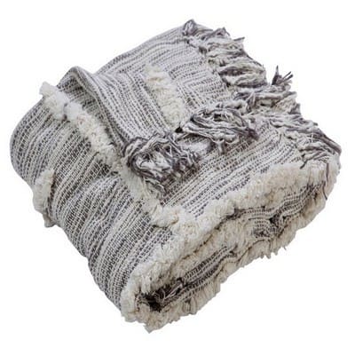 THROW LR80144 GRAY NATURAL 4´2``X5`00``