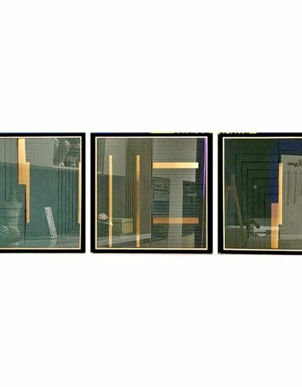 Tríptico Simple Lines