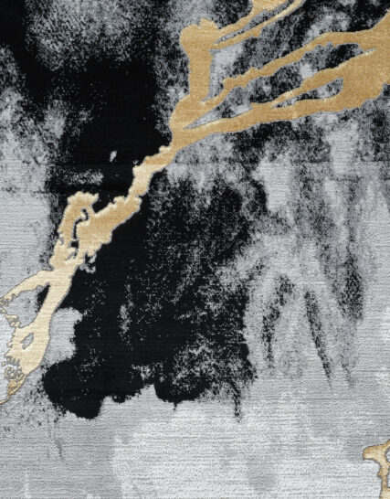 Alfombra Vitalia Gray Gold