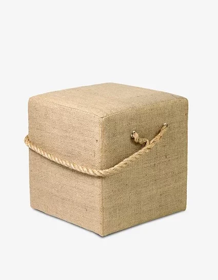 Taburete Gonic Yute: Taburete clásico de yute