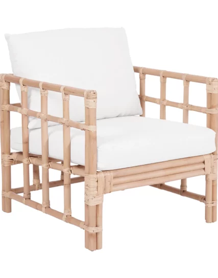 Poltrona Bayu: Poltrona tropical de ratán