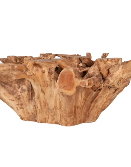 Base de Mesa de Centro Raíz Natural: Base de mesa robusta y elegante