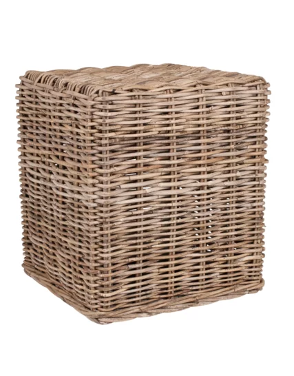 Mesa Auxiliar Delia Rattan: Mesa auxiliar tejida