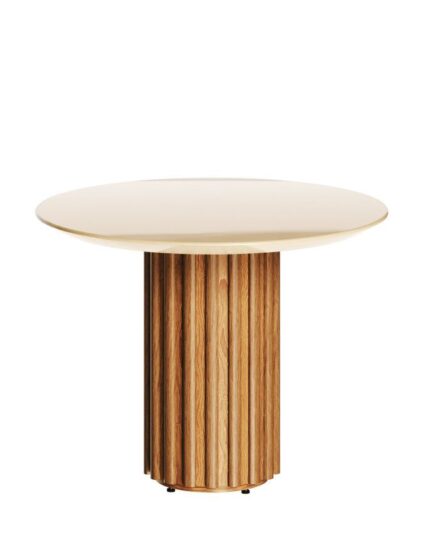 Mesa de Centro Ilusions: Madera cálida con diseño moderno